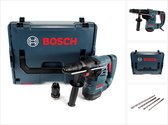 Perceuse à percussion Bosch GBH 3-28 DFR Professional 800 W 3,1 J SDS Plus + jeu de 4 forets + L-Boxx