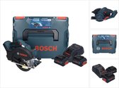 Bosch GKM 18V-50 Professionele accu metaalcirkelzaag 18 V 136 mm borstelloos + 2x ProCORE accu 8.0 Ah + lader + L-Boxx