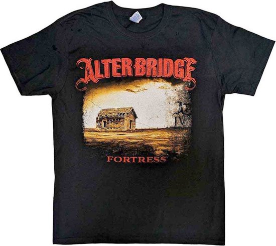 alter-bridge-fortress-2014-tour-dates-heren-t-shirt-m-zwart-bol