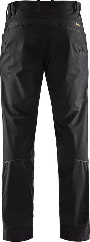 Blaklader Service werkbroek met stretch 1456-1845 - Mannen - Zwart/Donkergrijs - 52
