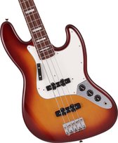 Fender Made in Japan Limited International Color Jazz Bass RW Sienna Sunburst basse électrique avec housse