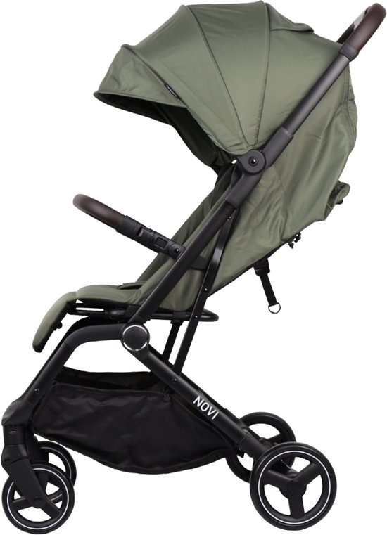 Novi Baby® Cloud Go Buggy - Groen - Geschikt van 0-22 kg van Novi Baby® — afbeelding 5