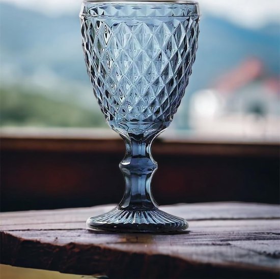 Bohemian Glaswerk Glas Paars bij