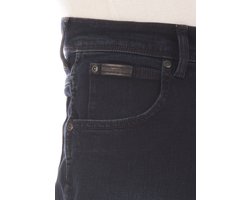 Wrangler Heren Jeans Broeken Texas Stretch regular/straight Fit Blauw Volwassenen Denim Jeansbroek
