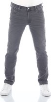Lee Heren Jeans Broeken Daren Zip Fly regular/straight Fit Grijs 36W / 34L Volwassenen Denim Jeansbroek