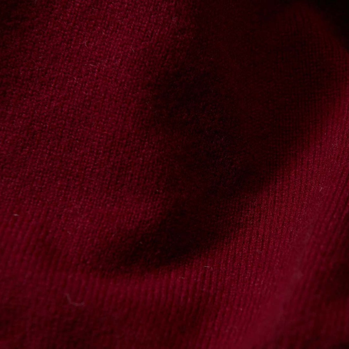 Osborne Knitwear Trui met V hals - Sweater heren in Lamswol - Pullover Heren - Bordeaux - L
