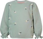 Noppies Girls Sweater Eustis long sleeve Meisjes Trui - Slate Gray - Maat 92