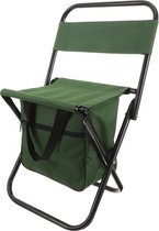 Chaise pliante Plein air, sac de rangement, tabouret Matza dossier , Chaises vertes d'extérieur, petites chaises portables de Camping pique-nique Pêche