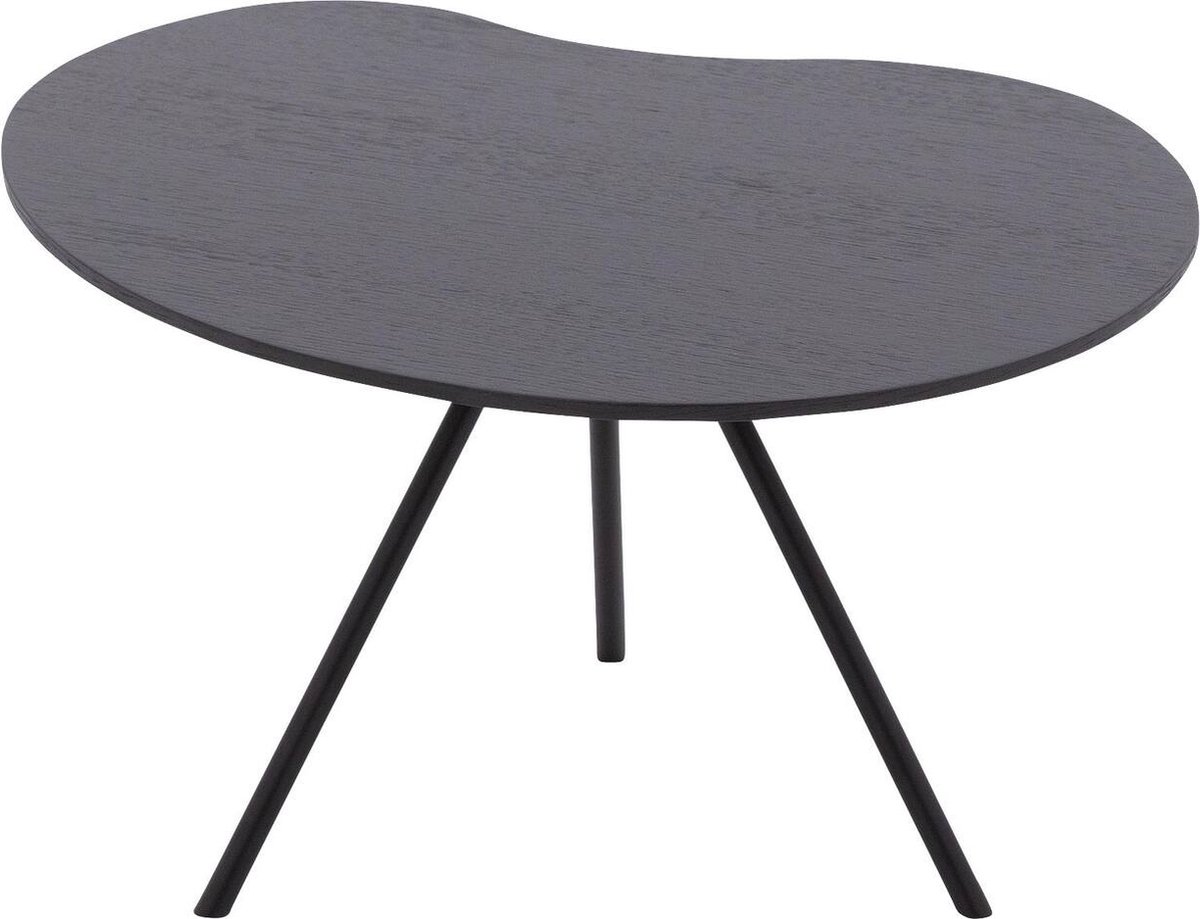 Goossens Saya Salontafel - Hout - 61 x 33 x 49 cm - Rond