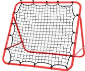 Rebondeur de Voetbal - Rebounder Voetbal Rebounder réglable comprenant 4 crochets de sol rouge
