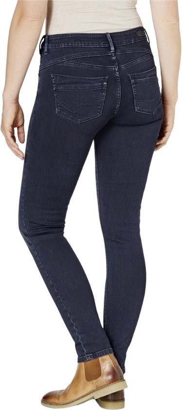 PADDOCK`S Dames Jeans Broeken LUCY SHAPE DENIM skinny Fit Blauw 44W / 34L Volwassenen