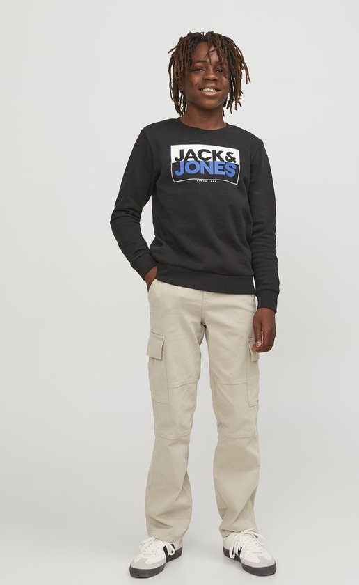 JACK & JONES JPSTKANE JJHARLOW CARGO NOOS JNR Jongens Broek - Maat 152