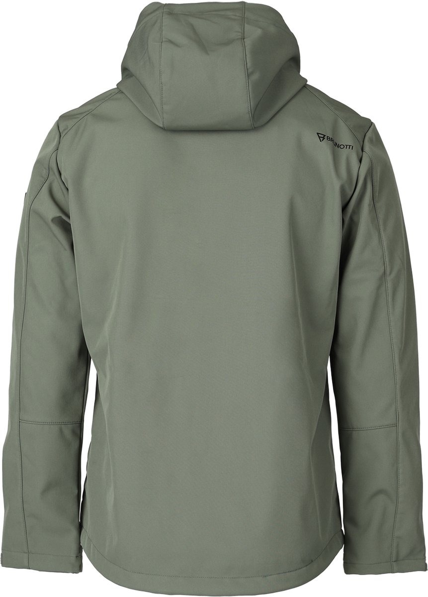 Brunotti Mib Heren Softshell Jas - Groen - S