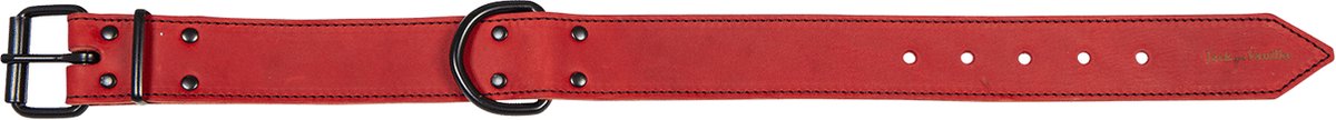 Jack And Vanilla - Halsbanden - Black Label Brede Halsband - Rood - 30mmx40cm 45/8022 - 177759