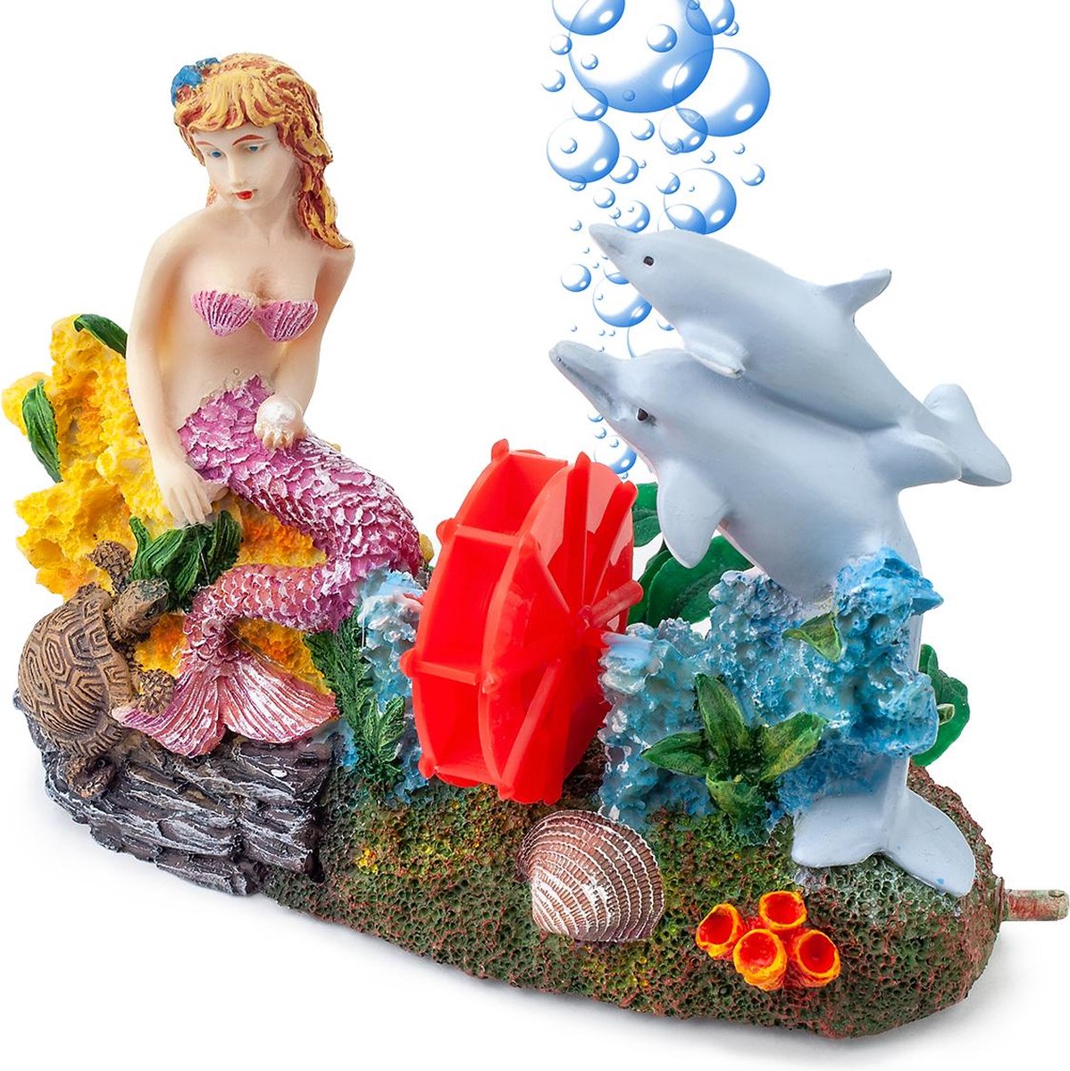 Happet - Aquarium Reef And Windmill Decoration Happet R154 20 Cm - S-r154sh - 1st