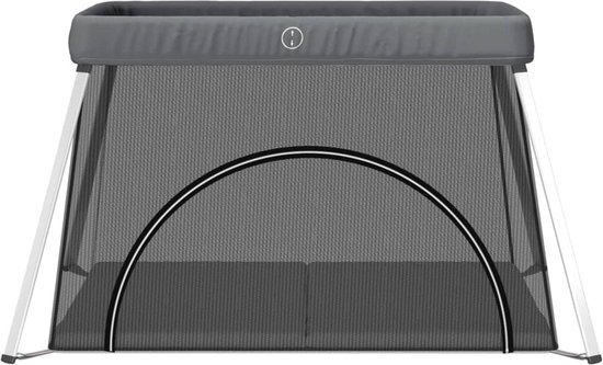 Foto: Vidaxl babybox 2 in 1 compacte reiswieg opvouwbaar stevige structuur praktisch materiaal uitneembaar matras inclusief montagehandleiding box