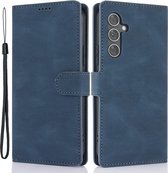 Coverup Book Case - Geschikt voor Samsung Galaxy A35 Hoesje - Blauw
