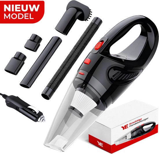 Dealswin Mini-stofzuiger 4300Pa Super Suction - Handstofzuiger op batterijen Autostofzuiger Toetsenbordreiniging met zuigmonden Wasbaar filter Dealswin Mini-stofzuiger 4300Pa Super Suction - Handstofzuiger op batterijen Autostofzuiger Toetsenbordreiniging met zuigmonden Wasbaar filter