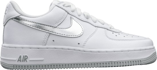 Nike Air Force 1 '07 Low Color of the Month White Metallic Silver -  DZ6755-100 - Maat... | bol
