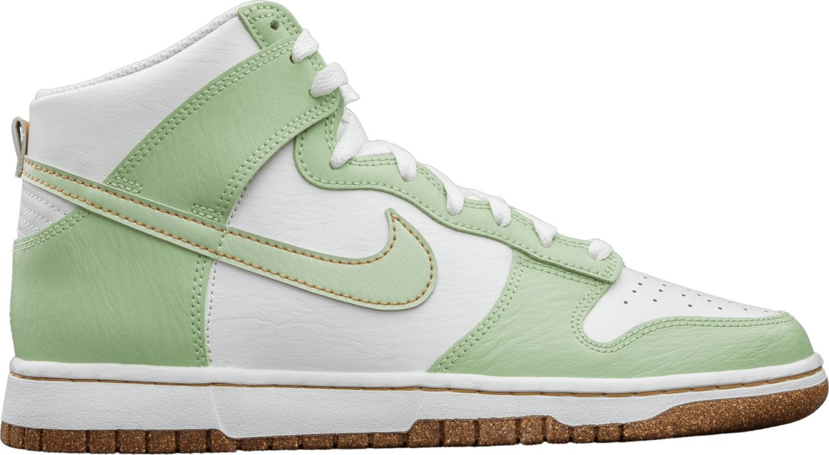 Nike Dunk High SE Inspected By Swoosh Honeydew Sneakers Unisex 300 Kleur Als Op Foto