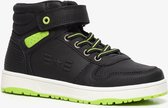 Blue Box hoge jongens sneakers zwart/neon groen - Maat 32