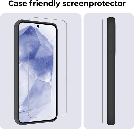 Protecteur d'écran adapté pour Samsung A55 Protecteur d'écran Glas Trempé Tempered Glass - Protecteur d'écran adapté pour Samsung Galaxy A55 Protecteur d'écran Couverture d'écran - 3 PACK