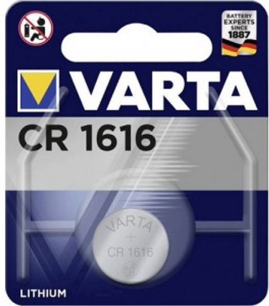 Varta CR1616 Lithium knoopcel-batterij / 1 stuk - Varta