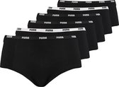 Puma 6-Pack dames mini boxershorts - Multipack katoenen dames onderbroeken - Vrouwen ondergoed - Zwart / M
