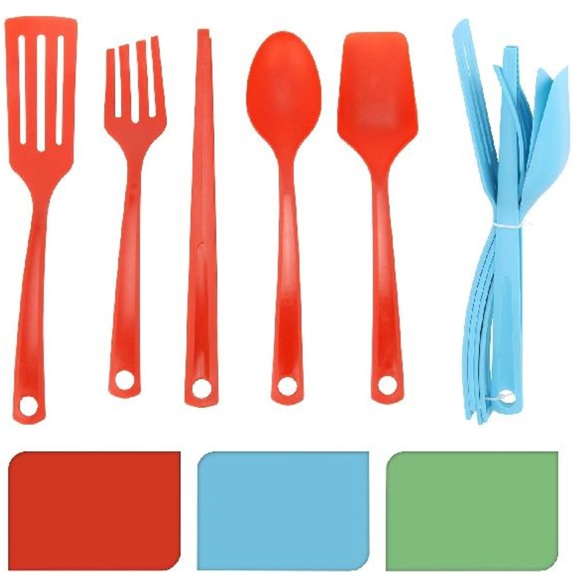 Basic Keukengereedschapset 5-Delig Assorti