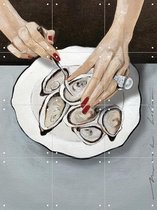 IXXI Ohlala Oysters - Wanddecoratie - Eten en Drinken - 60 x 80 cm