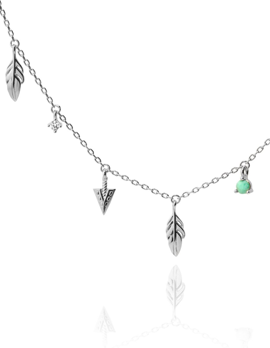 Sioux zilveren ketting