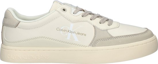 Calvin Klein Classic Cupsole Low heren sneaker - Wit - Maat 45