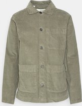 SELECTED HOMME corduroy loose fit overshirt SLHLOOSETONY - groen - Maat : M