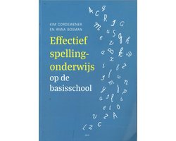 Omslag van Effectief spellingonderwijs op de basisschool