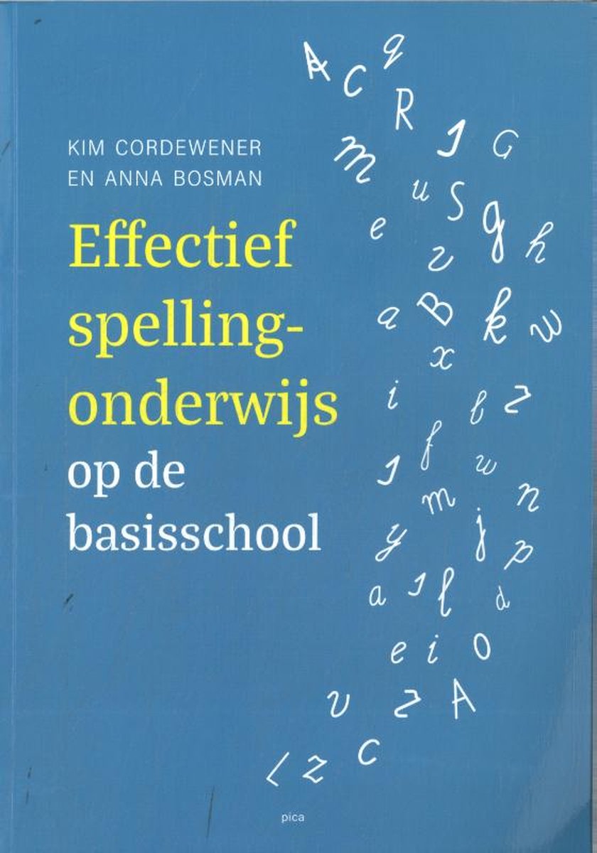 Omslag van Effectief spellingonderwijs op de basisschool