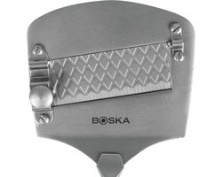 Boska Parmesan Kaasschaaf Monaco+ - Kaasschaaf voor zeer harde kaas - Kaasschaaf voor harde kaas - RVS - Vaatwasserbestendige kaasschaaf - Keukengerei - Keuken accessoires - 10 jaar garantie