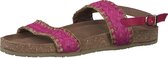 MARCO TOZZI Textile Upper, Goat Leather sock with Feel Me Soft Step Dames Sandalen - PINK COMB - Maat 37