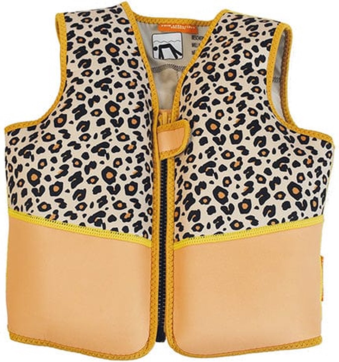 Swim Essentials Zwemvest Panterprint. 4-6 jaar