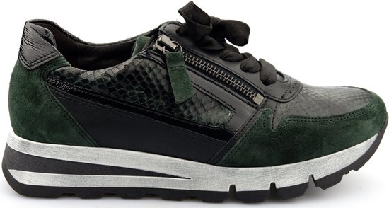 Gabor 56.358.83 - dames sneaker - groen - maat 40.5 (EU) 7 (UK)