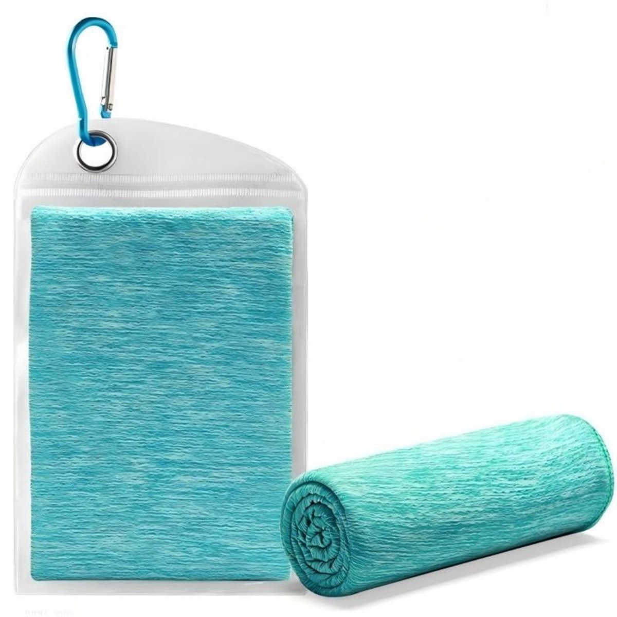 Koelhanddoek – 30 x 100 cm – Kationische microvezel sporthanddoek – Sneldrogende zweetdoek – Koelhanddoek – 'Ice-silk'-gevoel – Zacht & ademend – Geschikt voor nek en gezicht – Sneldrogende fitnesshanddoek
