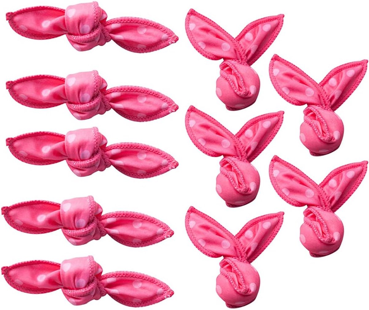 Fom haarrollers 10 pack - zachte slaaprollers - zonder warmte - voor gezonde krullen - ShopVlot