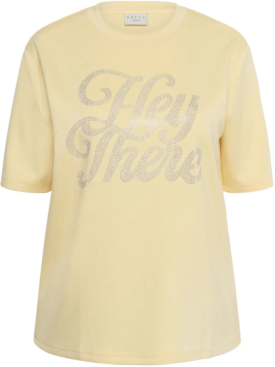 Dames-T-shirt KAFFE Curve Harmona