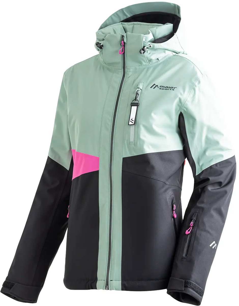 Maier Sports Vidra Jas XL Regular Vrouw Mintgroen