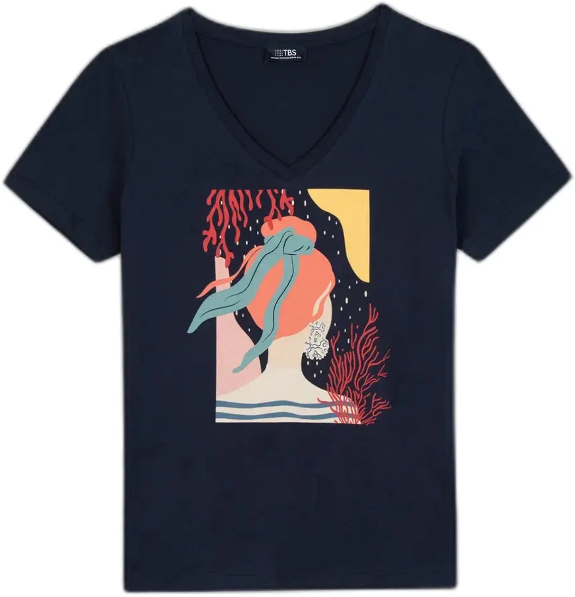 T-shirt dames TBS Sabba