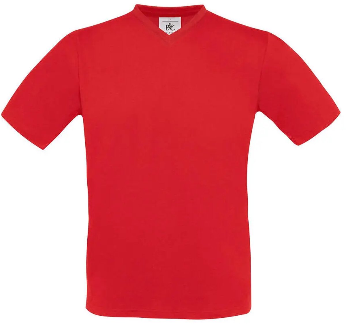 V-hals T-shirt B&C Exact