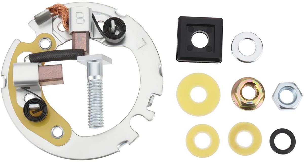 Dailygoods - ATV Starter Koolborstel Compatibel met Diverse Modellen