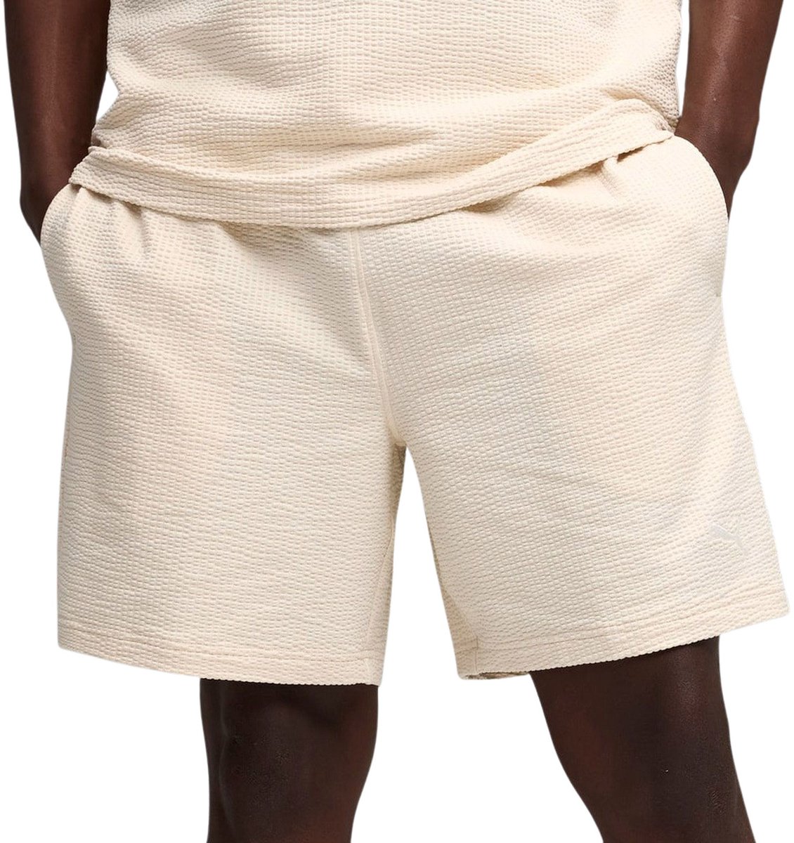 Puma ESS Elevated Short Dames Beige