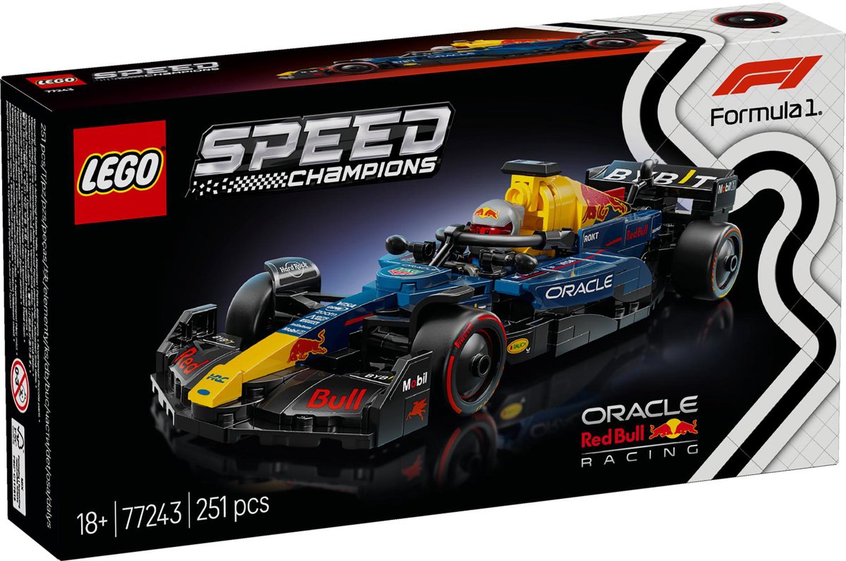 LEGO 77243 Speed Champions Oracle Red Bull Racing RB20 F1 racewagen