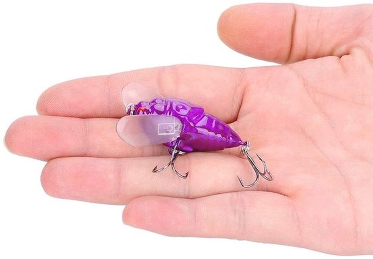 Vishaak 5cm/6g - Kunstaas - Vissaas - Vissaasjes - Visaccessoires - Hoogwaardig kunststof - Visaas