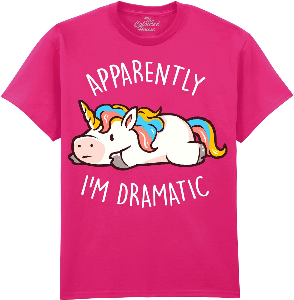 Eenhoorn Apparently I Am Dramatic The Coloured House T-shirt M